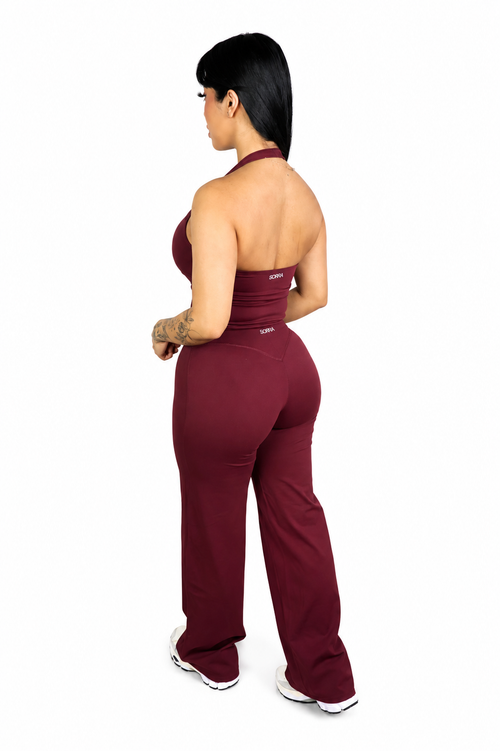 Classic Straight Leg Pants Brandy LONG LENGTH
