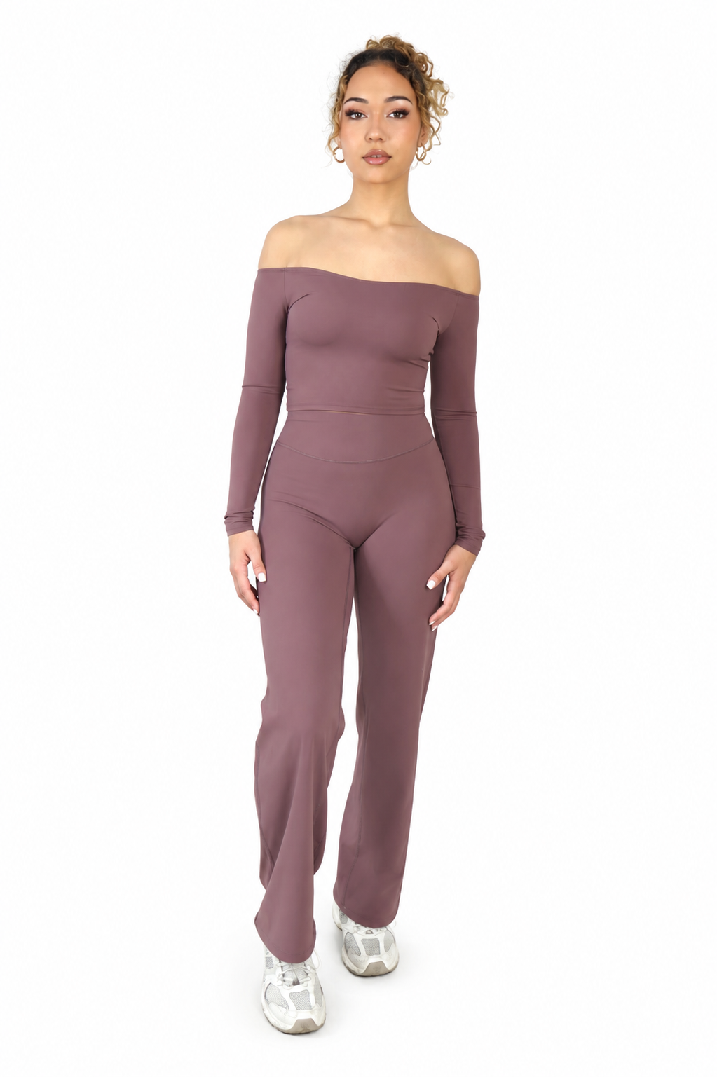 Classic Straight Leg Pants Dusty Plum STANDARD LENGTH