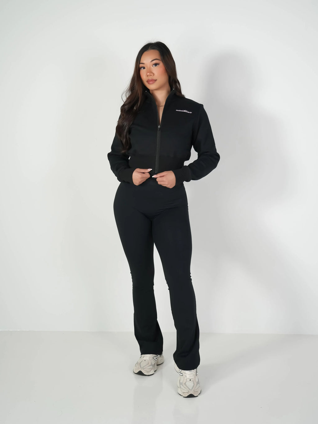 Aire Cropped Zip Up
