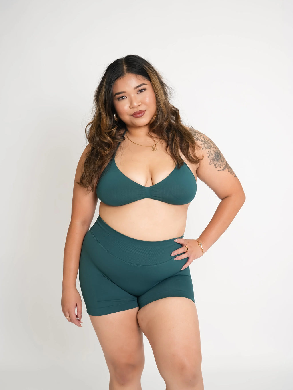 CurveContour Sculpt Shorts Pine