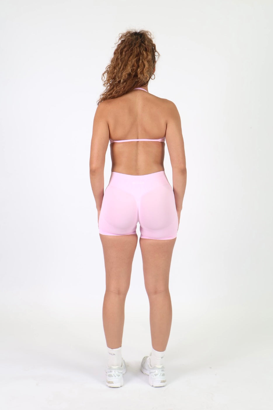 CurveContour Curve Halter Bra Blush