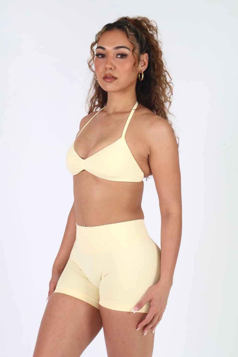 CurveContour Curve Halter Bra Butter