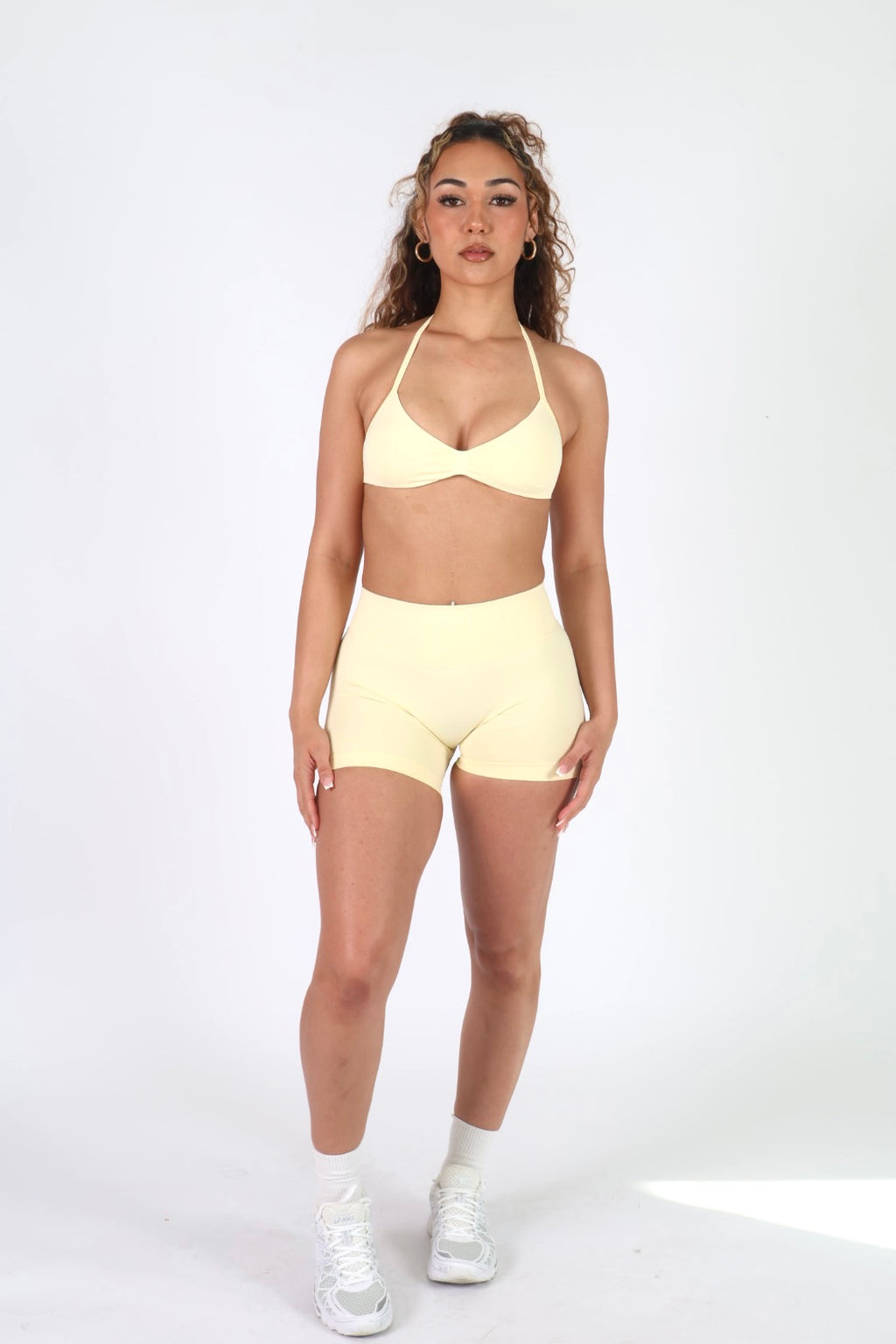 CurveContour Curve Halter Bra Butter