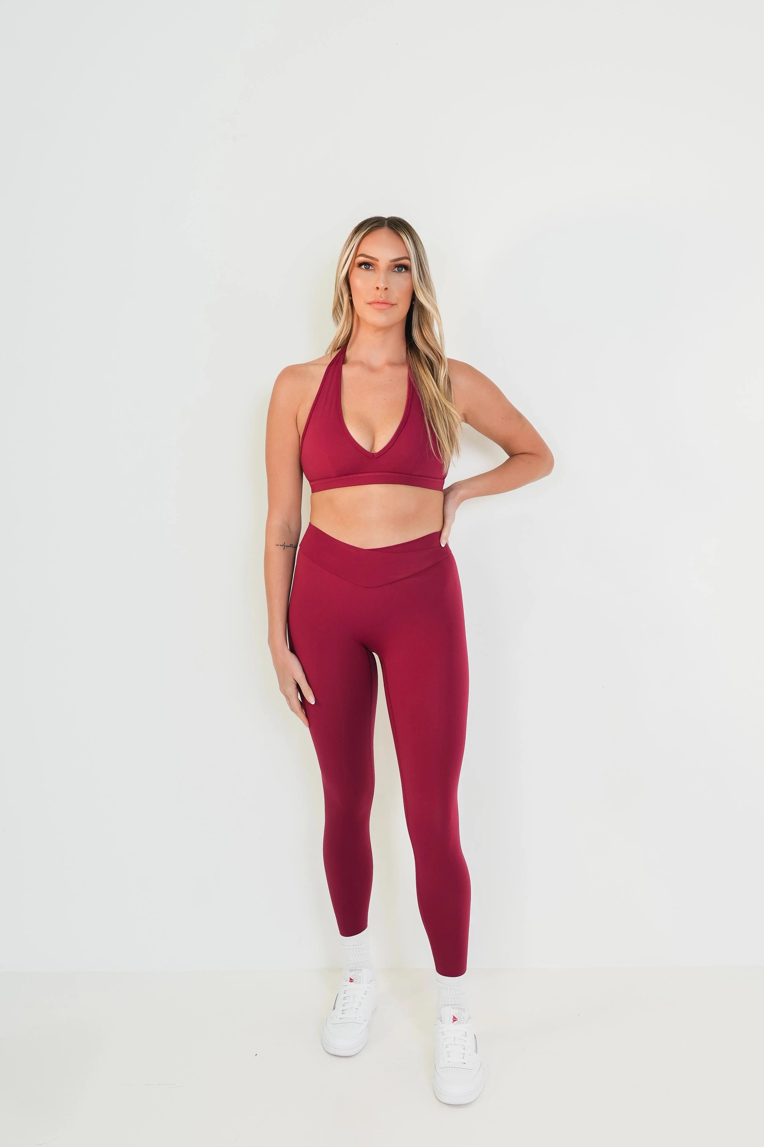 Form Hybrid Scrunch Leggings Sour Cherry
