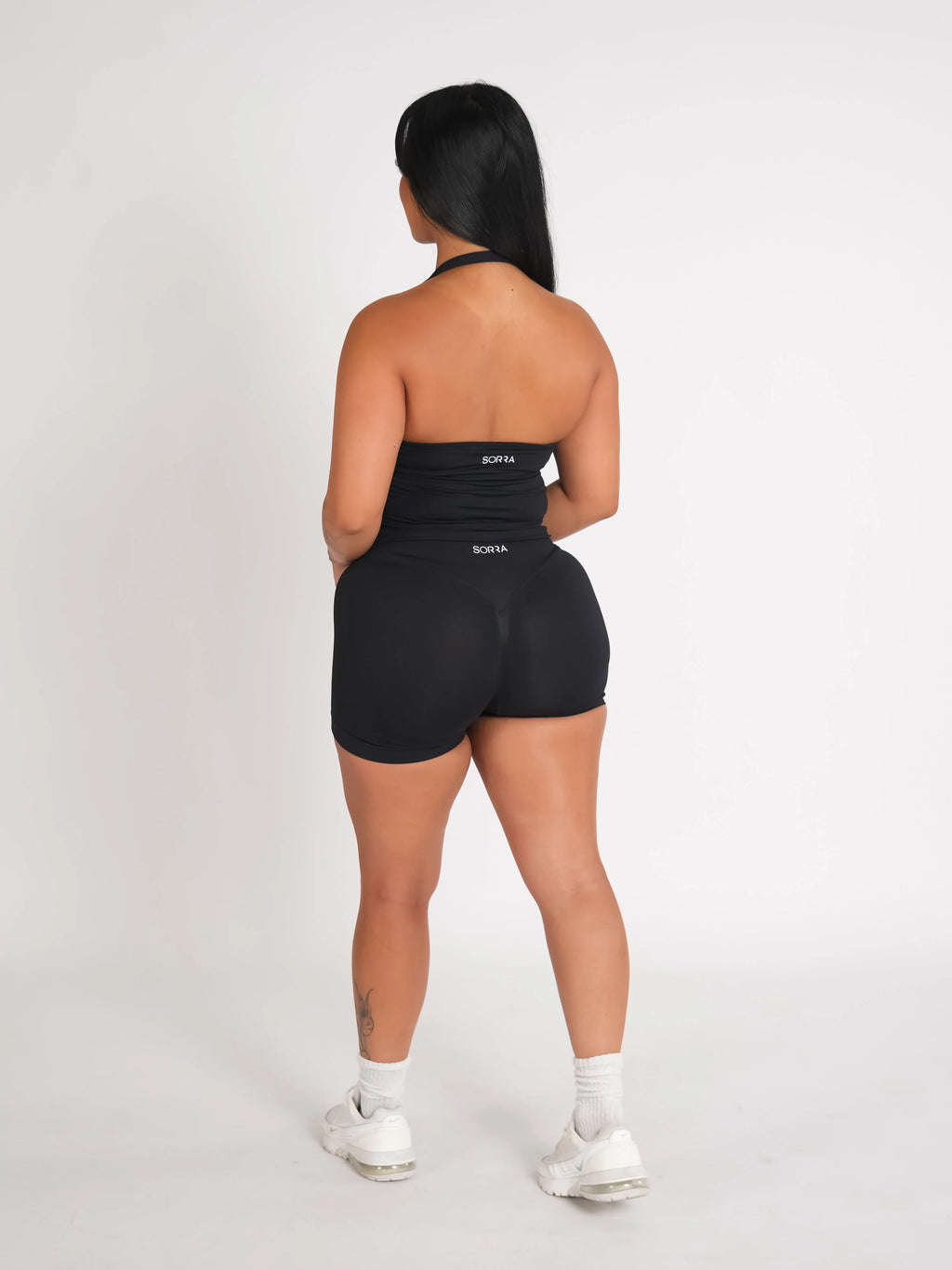 CurveContour Staple  Halter Tank Classic Black