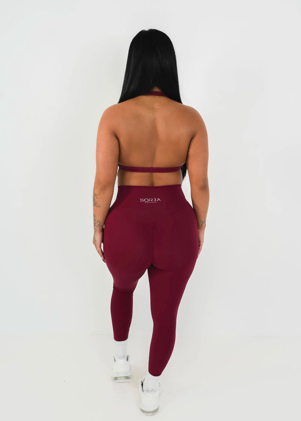 Form Hybrid Scrunch Leggings Sour Cherry